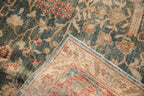 8x11.5 Vintage Distressed Tabriz Carpet