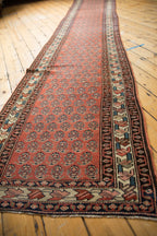 3x14.5 Vintage Mir Serbend Rug Runner