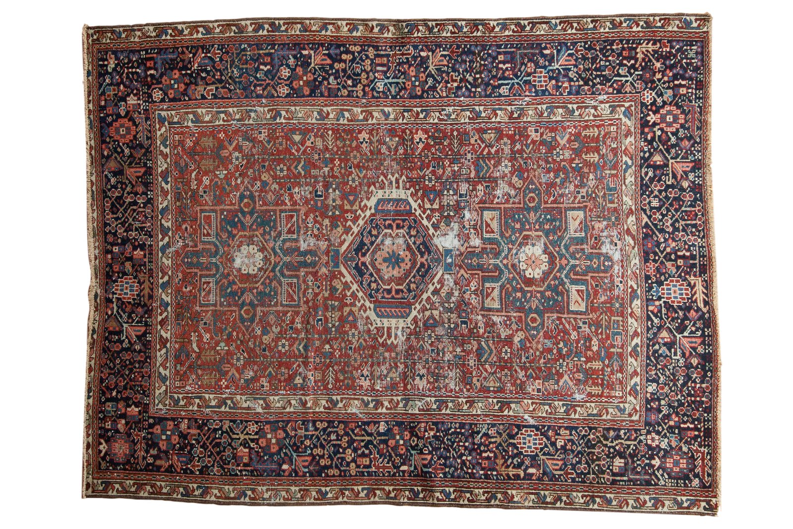 4.5x6 Vintage Karaja Rug