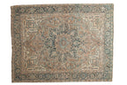 4.5x6.5 Vintage Distressed Ahar Rug