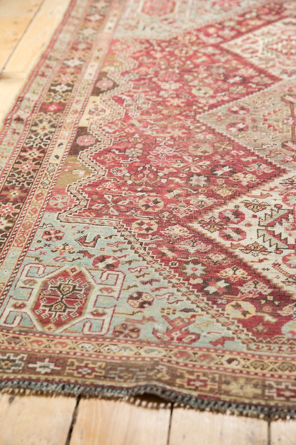4.5x6 Vintage Distressed Qashqai Rug