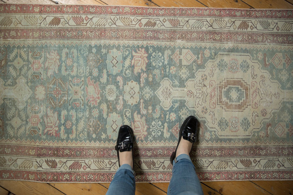 3x16.5 Vintage Distressed Malayer Rug Runner