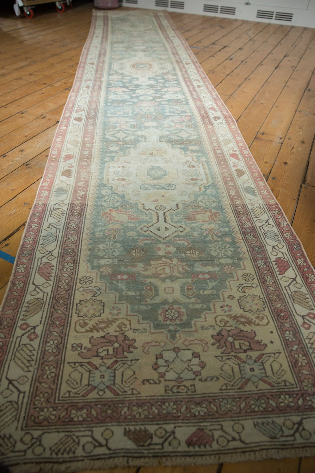 3x16.5 Vintage Distressed Malayer Rug Runner