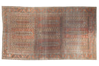 5.5x10 Vintage Distressed Belouch Carpet