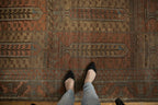 5.5x10 Vintage Distressed Belouch Carpet