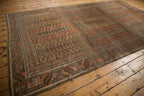 5.5x10 Vintage Distressed Belouch Carpet