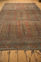 5.5x10 Vintage Distressed Belouch Carpet