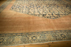 12.5x20 Antique Distressed Bibikabad Carpet