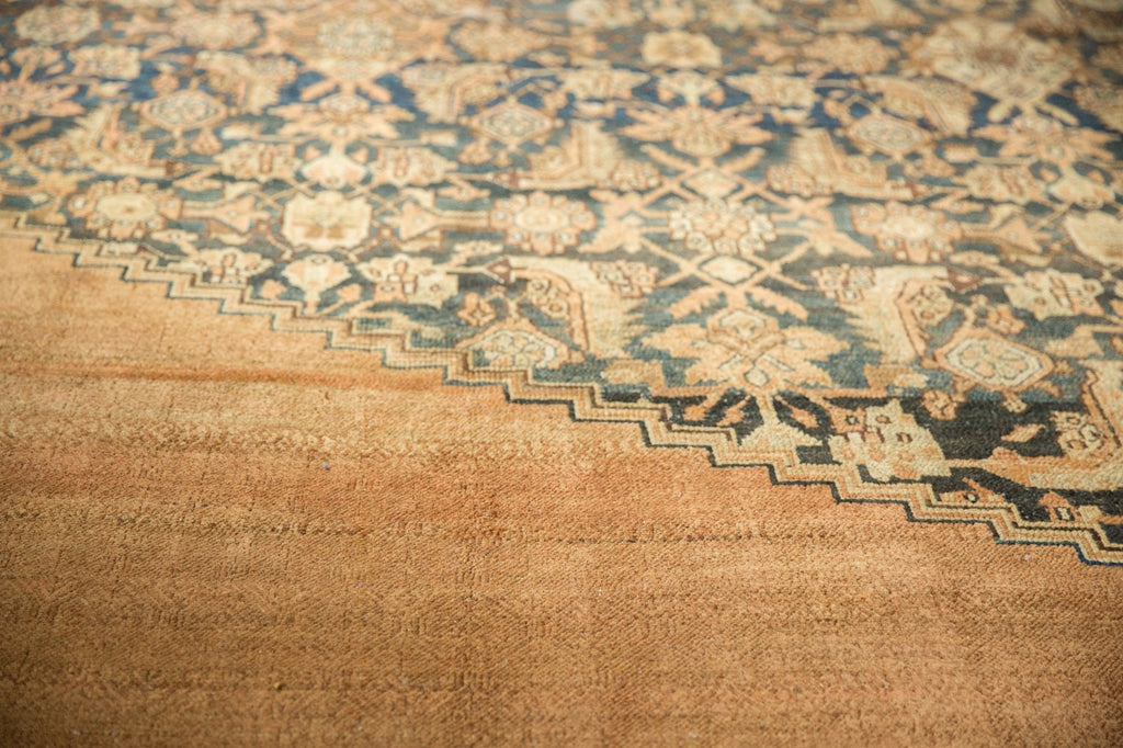 12.5x20 Antique Distressed Bibikabad Carpet