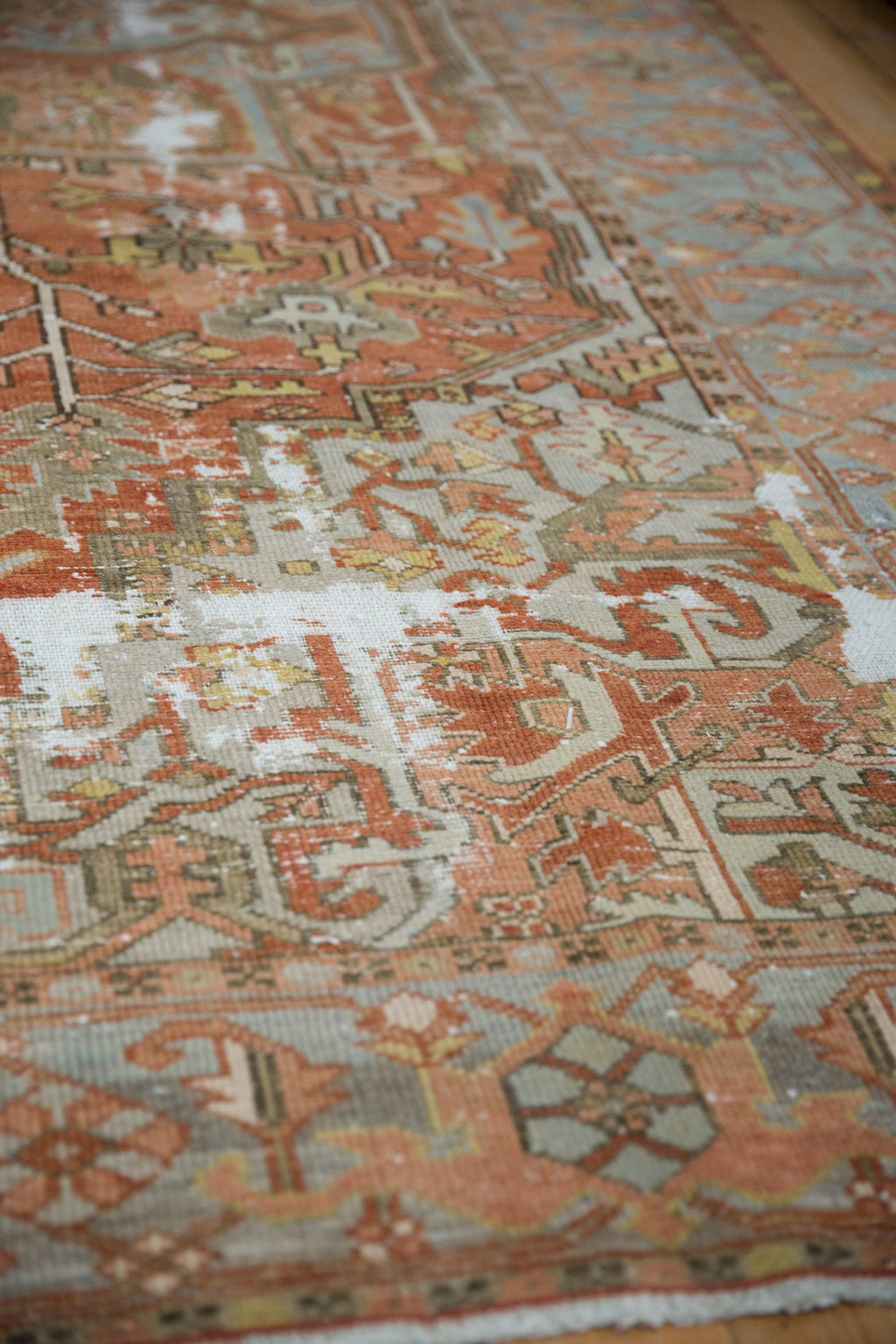 8x11 Antique Distressed Karaja Carpet