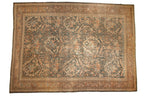 11x15.5 Vintage Distressed Mahal Carpet