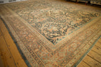 11x15.5 Vintage Distressed Mahal Carpet