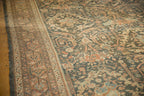11x15.5 Vintage Distressed Mahal Carpet