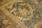 11x15.5 Vintage Distressed Mahal Carpet