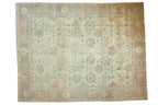 8.5x11.5 Vintage Distressed Tabriz Carpet