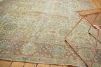 8.5x11.5 Vintage Distressed Tabriz Carpet