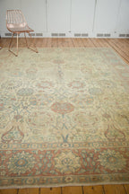 8.5x11.5 Vintage Distressed Tabriz Carpet