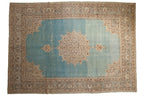 8.5x12.5 Vintage Distressed Tabriz Carpet