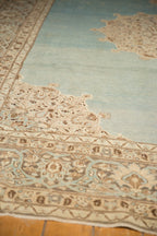 8.5x12.5 Vintage Distressed Tabriz Carpet