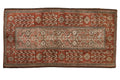 3x5.5 Vintage Distressed Belouch Rug