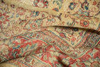 8.5x12 Vintage Distressed Tabriz Carpet