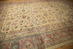 8.5x12 Vintage Distressed Tabriz Carpet