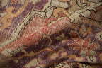 6.5x10.5 Vintage Distressed Oushak Carpet