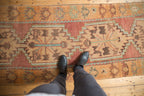 3x10 Vintage Distressed Oushak Rug Runner