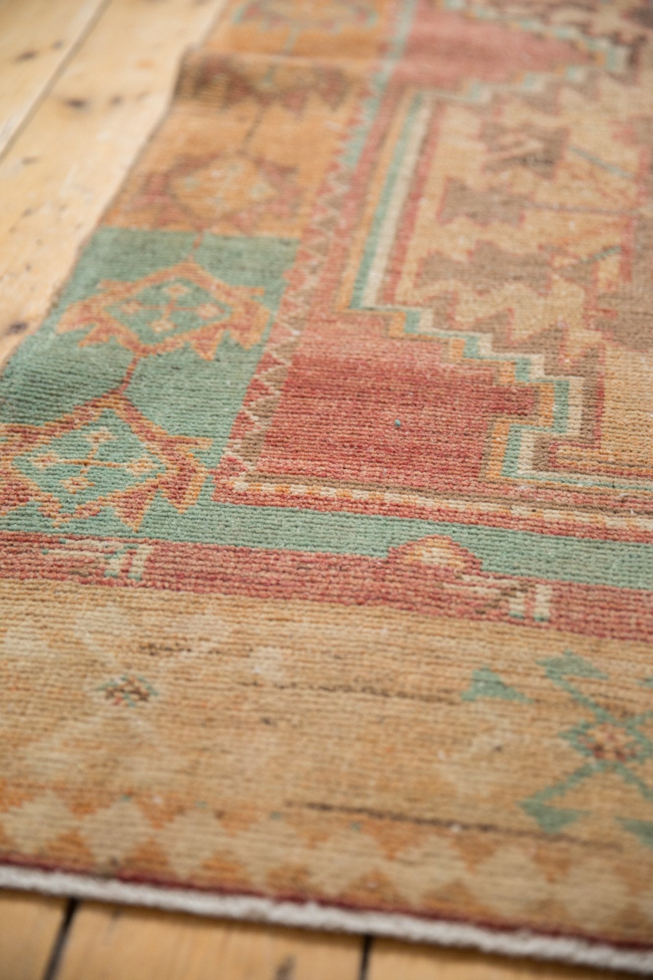 3x10 Vintage Distressed Oushak Rug Runner