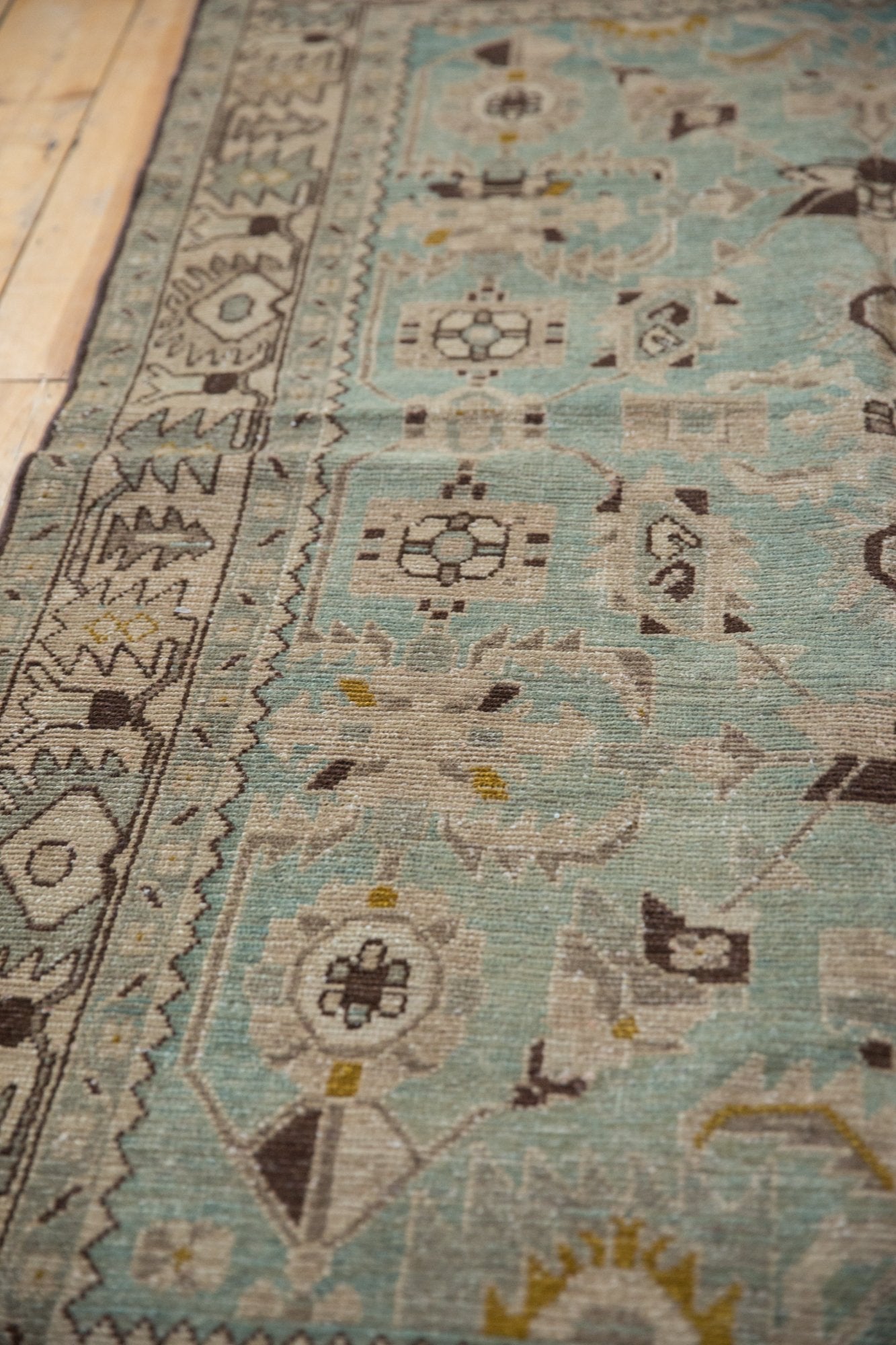 4.5x7 Vintage Distressed Hamadan Rug