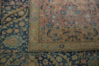 13x18 Vintage Distressed Tabriz  Carpet