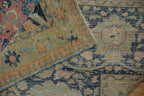 13x18 Vintage Distressed Tabriz  Carpet