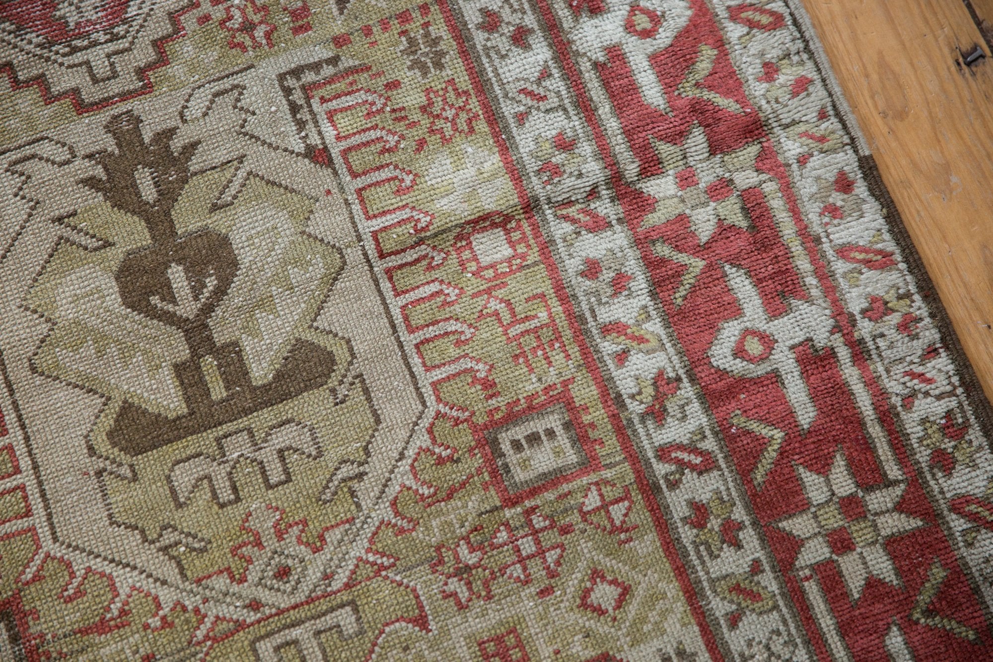 3x13 Vintage Distressed Karaja Rug Runner