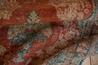 3.5x11.5 Vintage Distressed Mahal Rug Runner