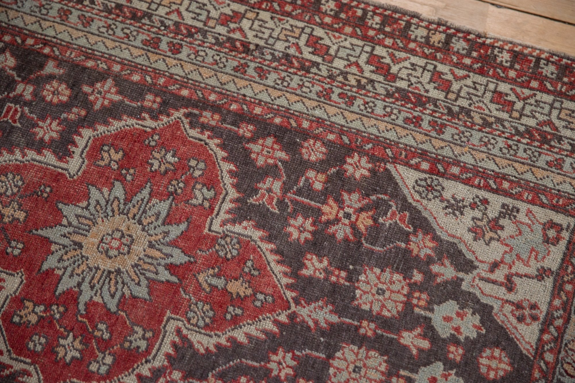 3x11.5 Vintage Distressed Anatolian Rug Runner