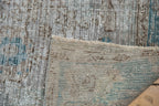 7.5x10.5 Vintage Distressed Oushak Carpet