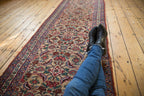 3x14.5 Antique Bijar Rug Runner