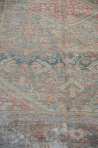 4x6.5 Vintage Distressed Mahal Rug