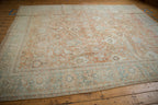 9x11.5 Vintage Distressed Mahal Carpet