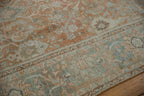 9x11.5 Vintage Distressed Mahal Carpet