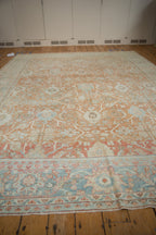 9x11.5 Vintage Distressed Mahal Carpet