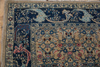 4.5x6.5 Vintage Distressed Bijar Rug