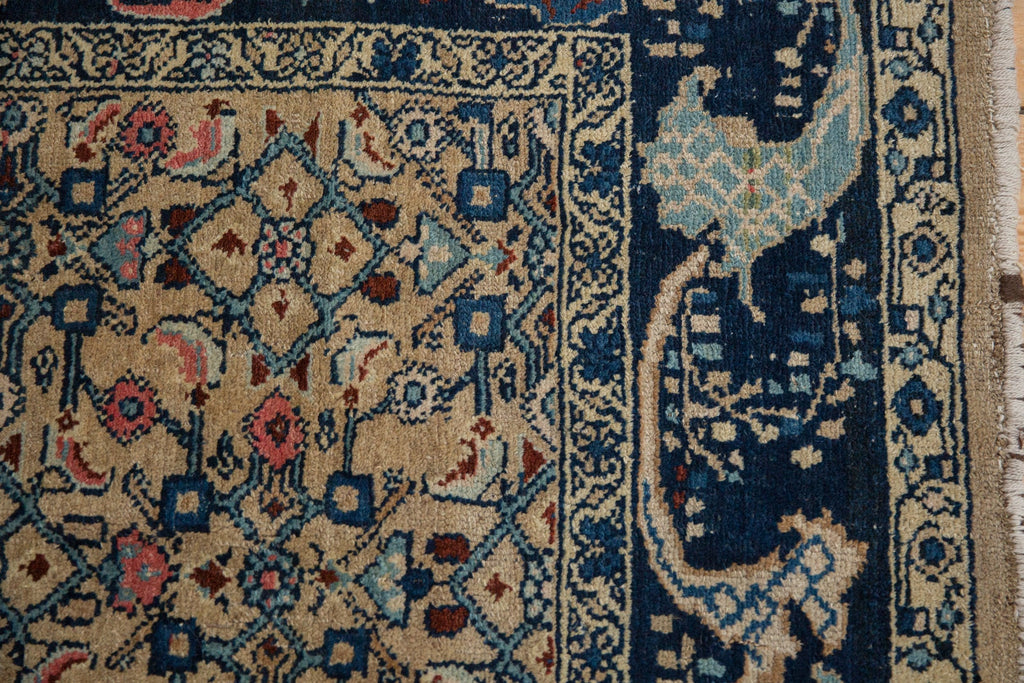 4.5x6.5 Vintage Distressed Bijar Rug