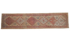 3x13.5 Vintage Distressed Serab Rug Runner