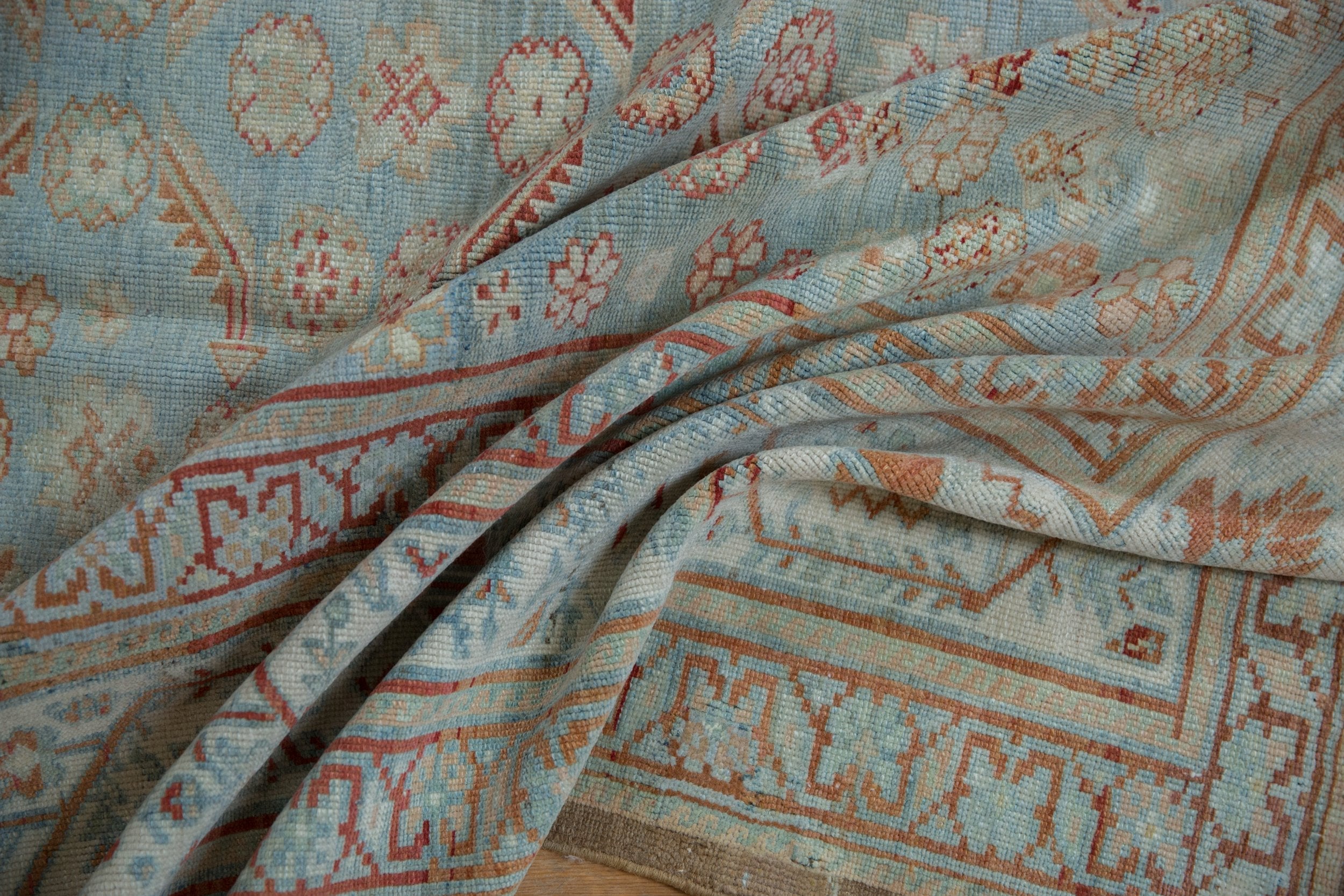 7x10 Vintage Fine Distressed Malayer Carpet