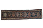 3.5x13.5 Vintage Karaja Rug Runner