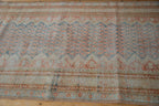 3.5x13.5 Vintage Fine Distressed Mahal Rug Runner