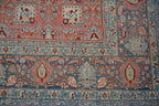 11x18 Vintage Distressed Bijar Carpet
