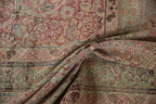 9.5x18.5 Antique Distressed Kermanshah Carpet
