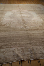 9.5x11 Vintage Distressed Oushak Carpet
